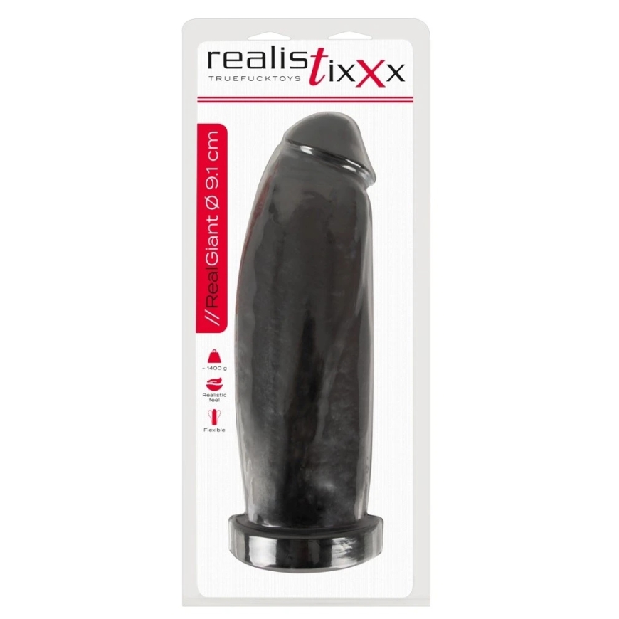 Realistixxx 9,1 cm milžiniškas dildo – 2