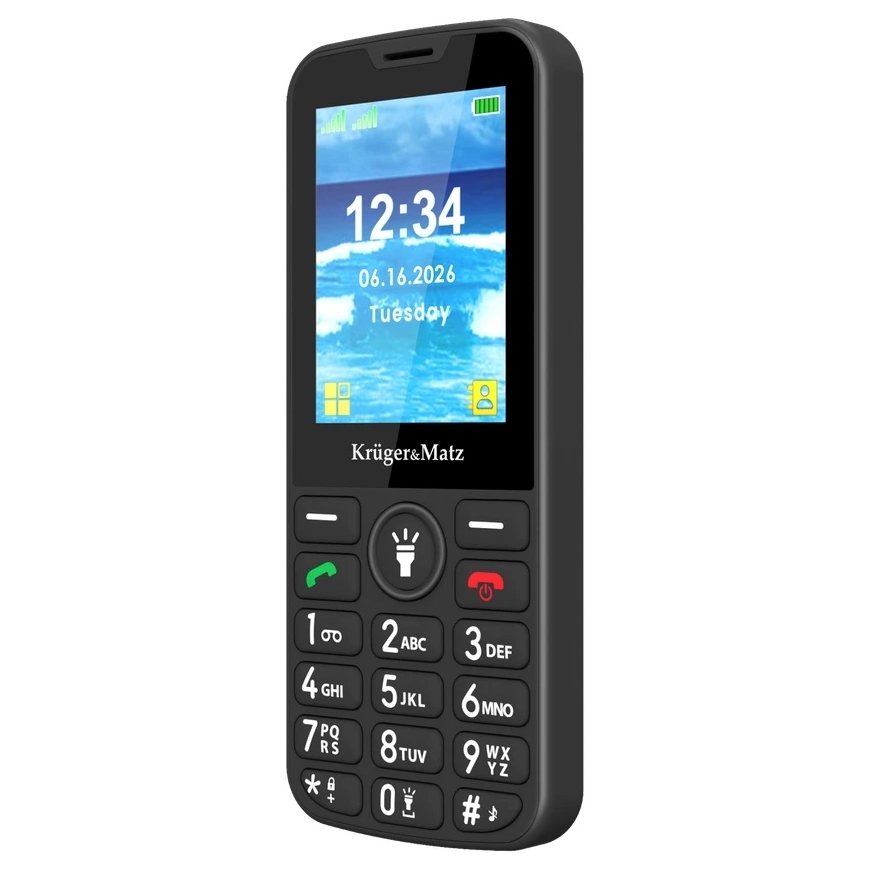GSM-puhelin senioreille Kruger & Matz Simple 924