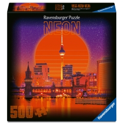Ravensburger neoonpusle 500 tk: Berlīne