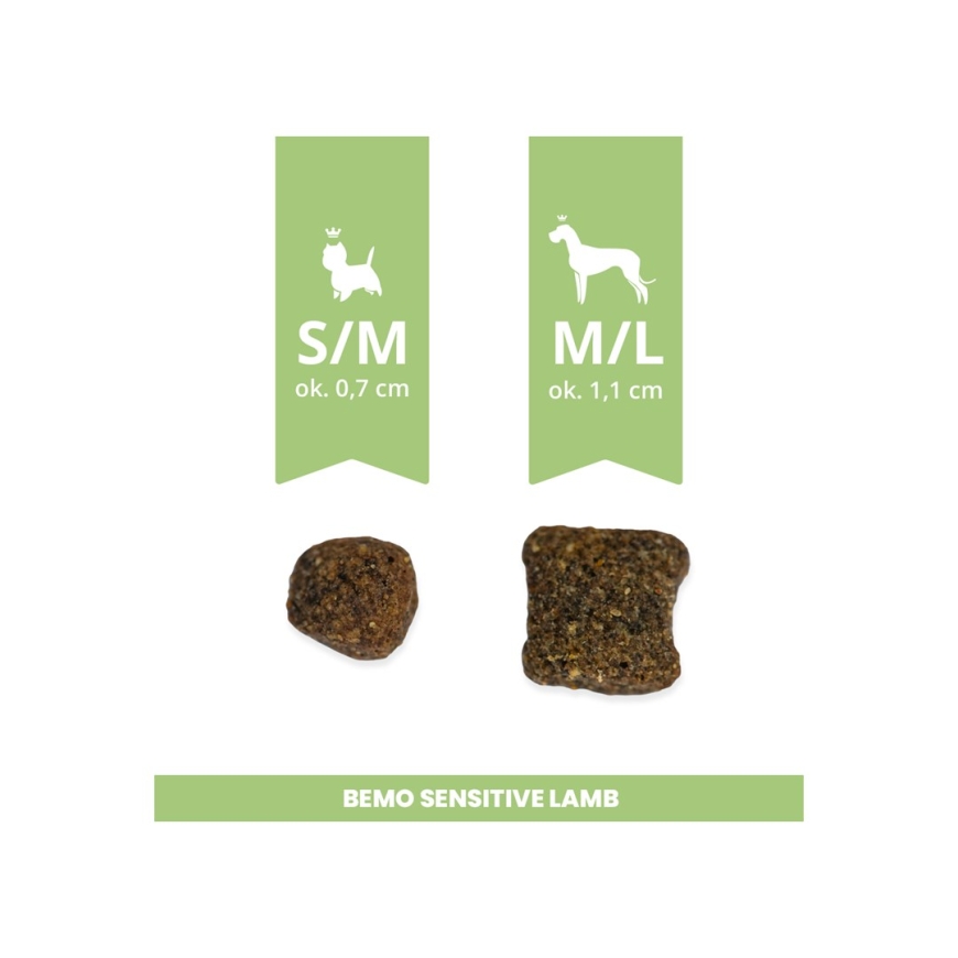 BEMO Sensitive Lamb Medium/Large Mono - kuiva koiranruoka - 3kg – 2