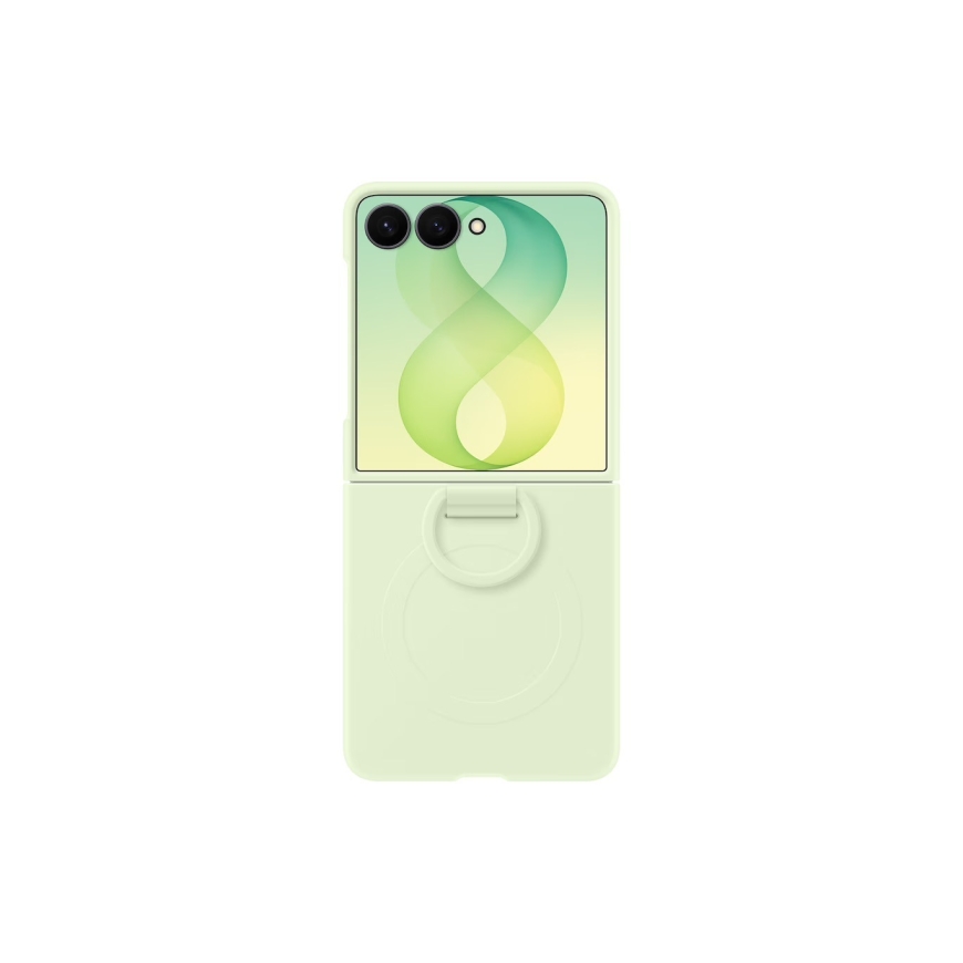 Samsung "Silicone Ring Magnet Case Samsung Galaxy Z Flip8" Green – 4
