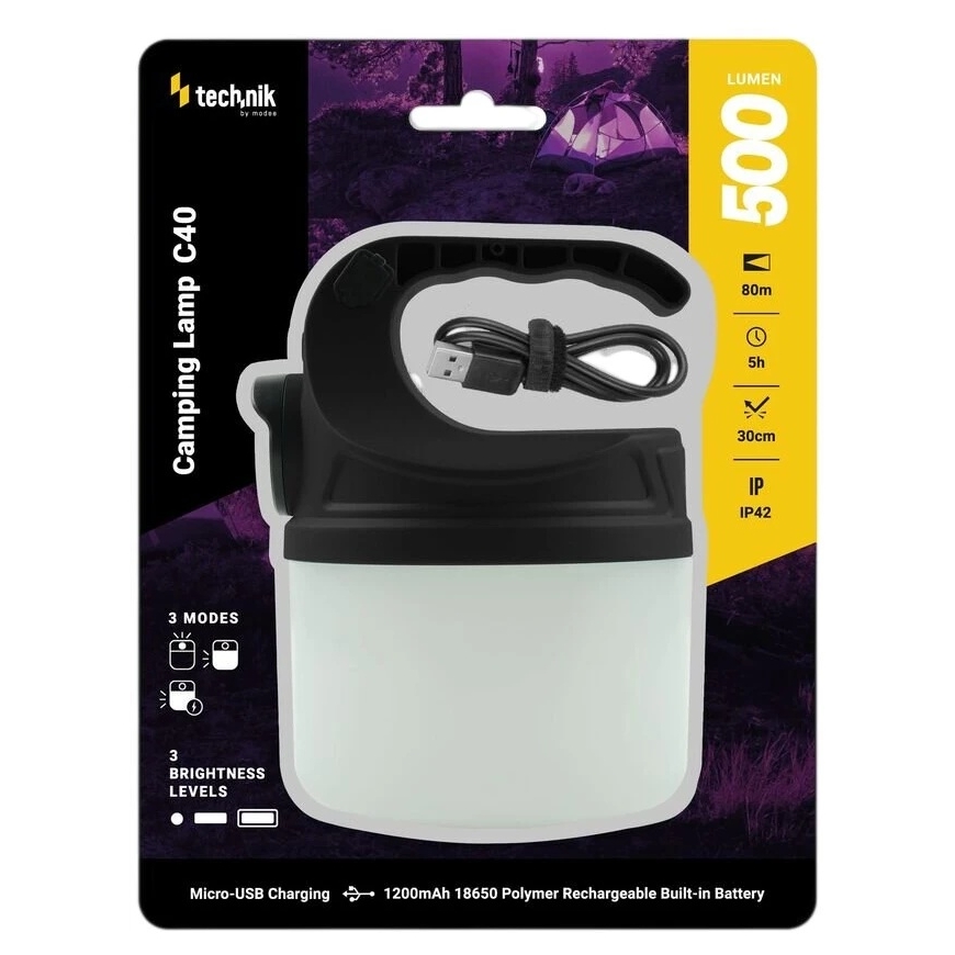 Camping Lantern - Modee MT-C40 500 Lumens Flashlight – 4