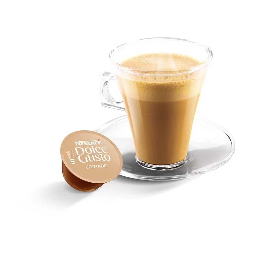 NESCAFÉ® Dolce Gusto® Cortado Espresso Macchiato Decaffeinato kahvikapselit, 16 kpl – 2