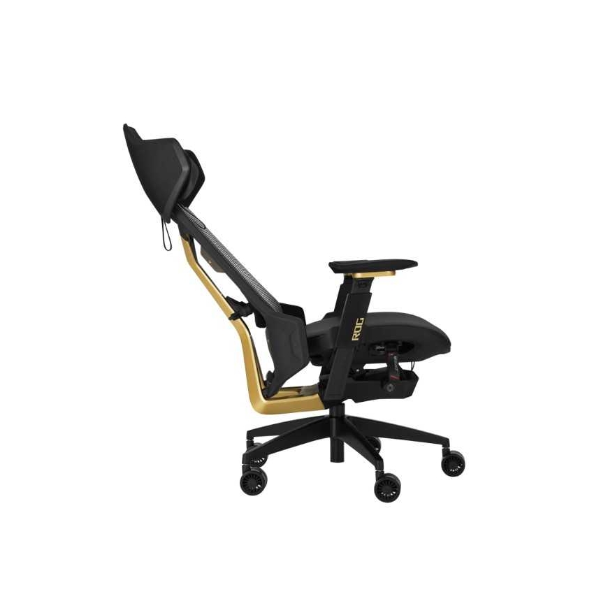 Asus ROG Destrier Edition 20 spēļu krēsls MELNS/ZELTS – 4