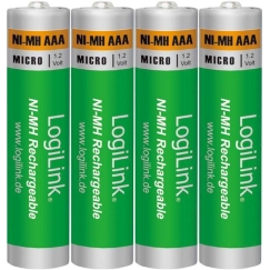 Logilink Uzlādējamās Micro AAA R3 4gab.