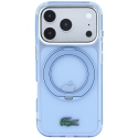 Lacoste IML korpuss ar spīdīgu virsmu un riņķa statīvu MagSafe, paredzēts iPhone 18 Pro Max / 17 Pro Max / zils Lacoste IML korpuss ar spīdīgu virsmu un riņķa statīvu MagSafe, paredzēts iPhone 18 Pro Max / 17 Pro Max / zils