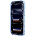 Lacoste IML case glossy surface with ring stand MagSafe, designed for iPhone 18 Pro Max / 17 Pro Max / blue