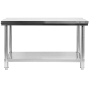 Toya Sa Poland Roostevabast Terasetable 1600x600x850 mm, koos riiuliga, kesktabel Toya Sa Poland Roostevabast Terasetable 1600x600x850 mm, koos riiuliga, kesktabel