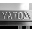 Toya Sa Poland Nerūsējošā tērauda darba galds 1600x600x850 mm, ar plauktu, centrālais galds Toya Sa Poland Nerūsējošā tērauda darba galds 1600x600x850 mm, ar plauktu, centrālais galds