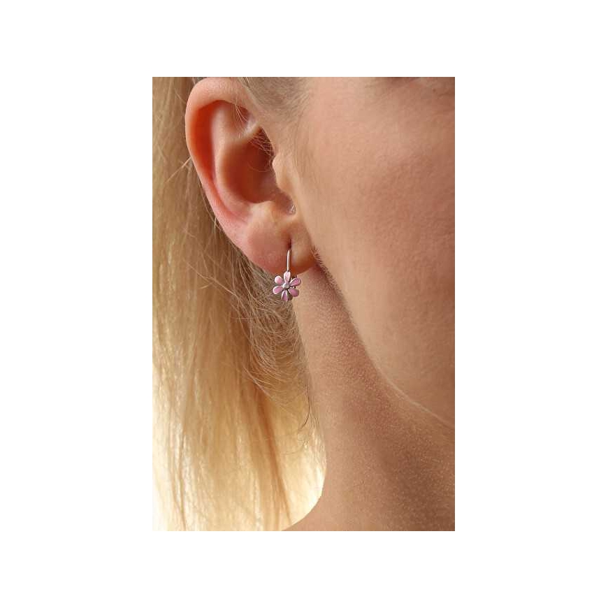 Delicate Silver Floral Earrings "Flowers" E0000137 – 2