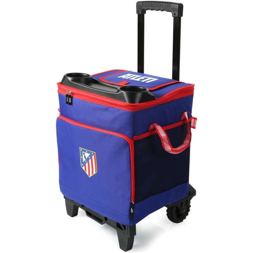 Atletico de Madrid külmik koos käruga ja ratastega