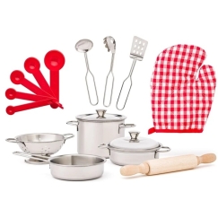 WOODYLAND Mini kitchen set 12 pcs 92160 21607