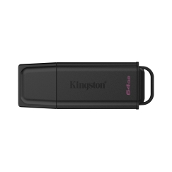 Kingston Technology DataTraveler Exodia USB atmintukas 64 GB USB A tipo 3.2 Gen 1 (3.1 Gen 1) Juoda