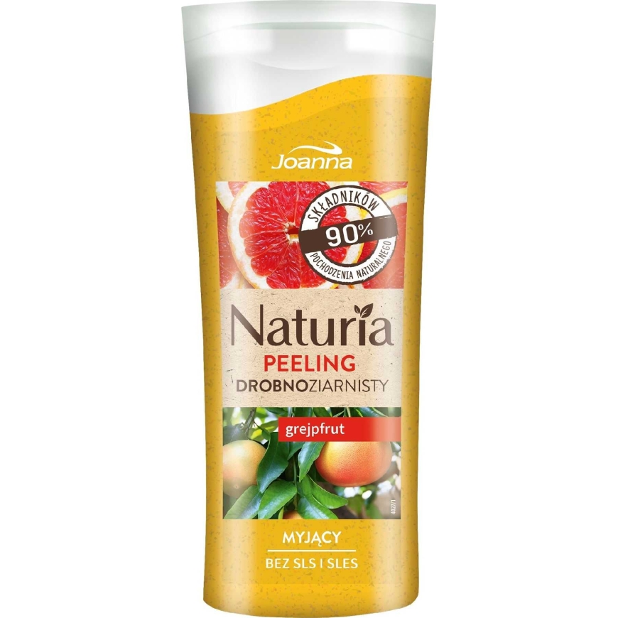 Joanna Joanna Joanna Naturia Peeling do ciała drobnoziarnisty Grejpfrut