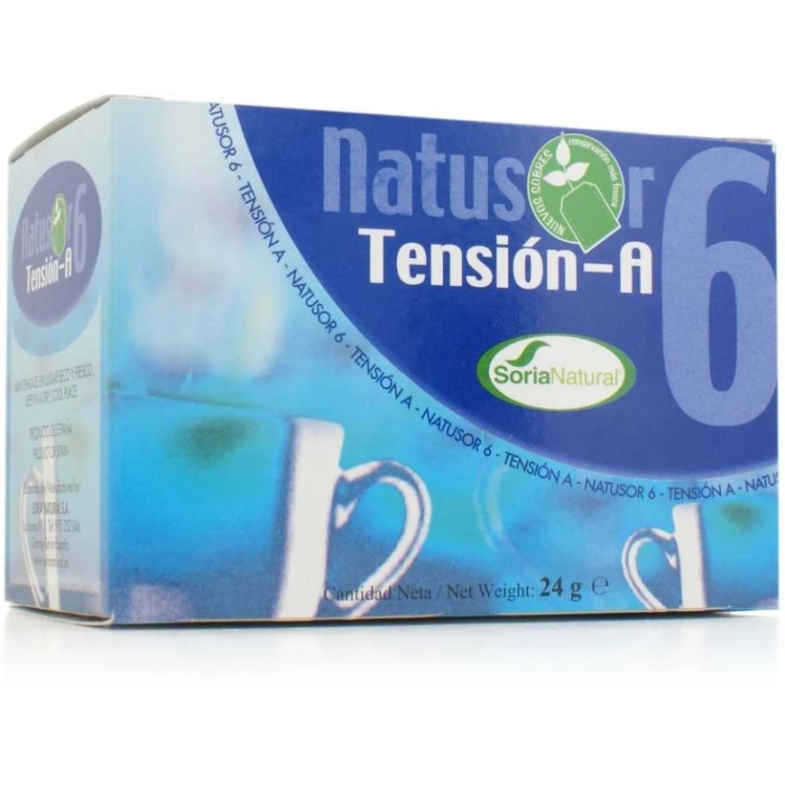 „Soria Natusor“ 6 įtampos A 20 vnt.
