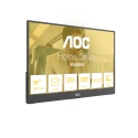 AOC 16T20E2 Kannettava televisio ja näyttö Kannettava näyttö Musta 39,6 cm (15.6") LED 1920 x 1080 p AOC 16T20E2 Kannettava televisio ja näyttö Kannettava näyttö Musta 39,6 cm (15.6") LED 1920 x 1080 p