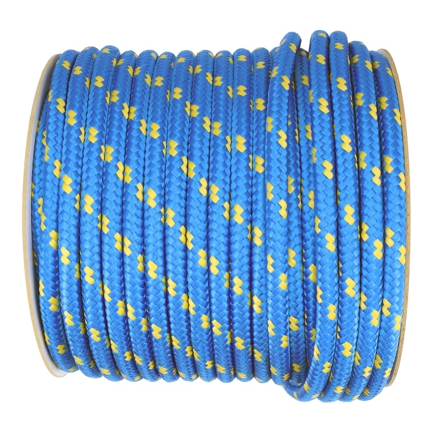 Vorel Pītā polipropilēna virve, UV izturīga, 80 m virve, 16 mm virve, PP virve, pītā virve – 3