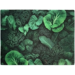 Allesken Aria стеклянная доска для салатов 40x30см