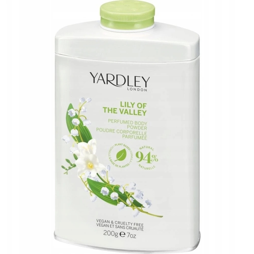 Yardley Lily Of The Valley kehuruhojauhe, 200 g – 3
