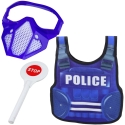 Lean Toys Police Set (blue, black) Lean Toys Police Set (blue, black)