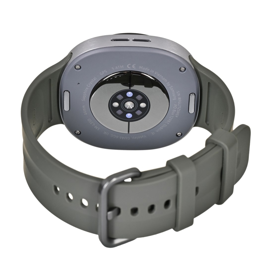 Samsung Galaxy Watch 9 3,81 cm (1,5") AMOLED 44 mm Skaitmeninis 480 x 480 pikselių Jutiklinis sidabrinis Wi-Fi GPS (palydovinis) – 3