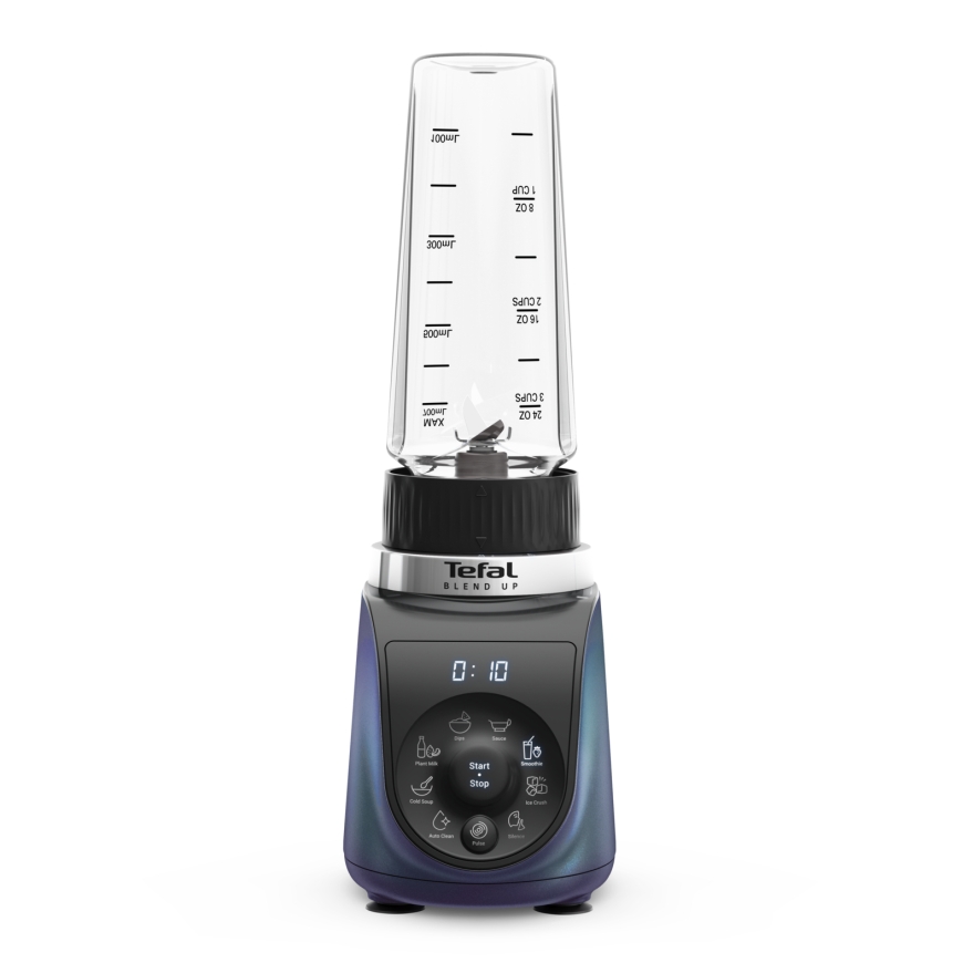 Tefal Blend Up BL19H4F0 blender 0.85 L Tabletop blender 1000 W Blue, Transparent – 2