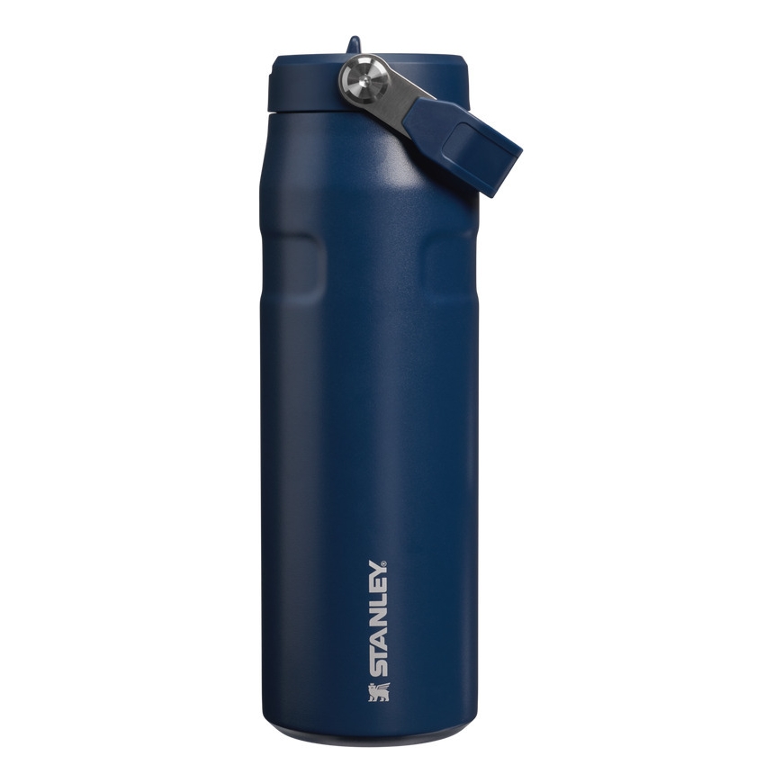 Stanley IceFlow™ Flip Straw 2.0 ūdens pudele, 710 ml, tumši zila