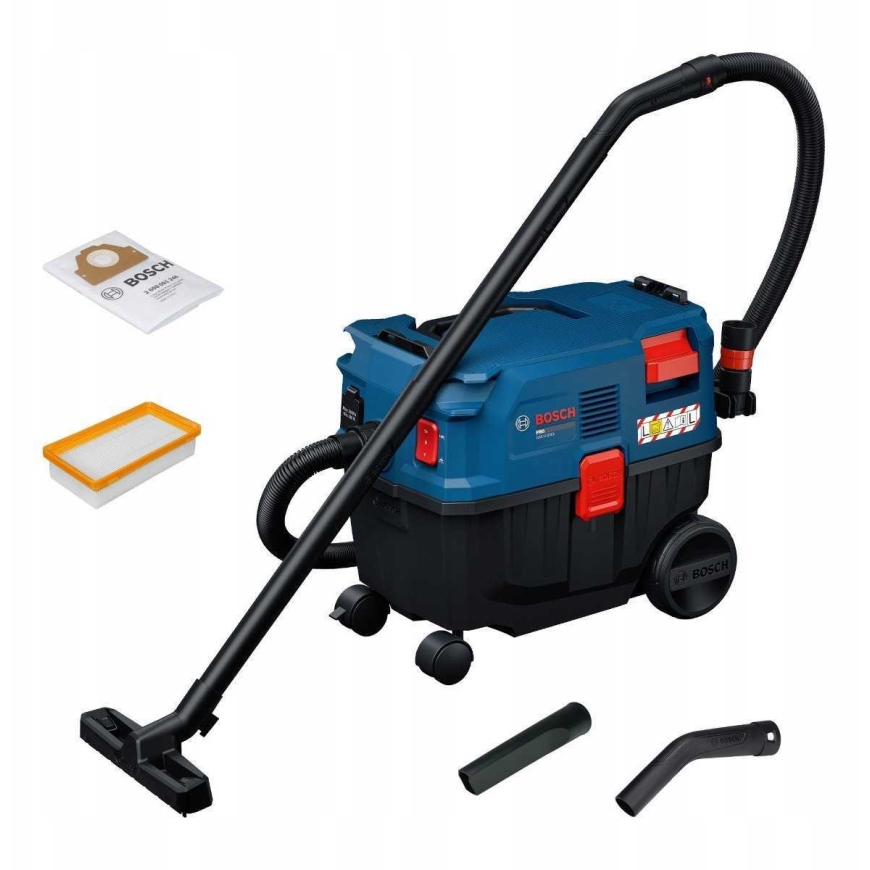 Bosch Powertools universāls putekļsūcējs GAS12-25LS, mitrs/sauss
