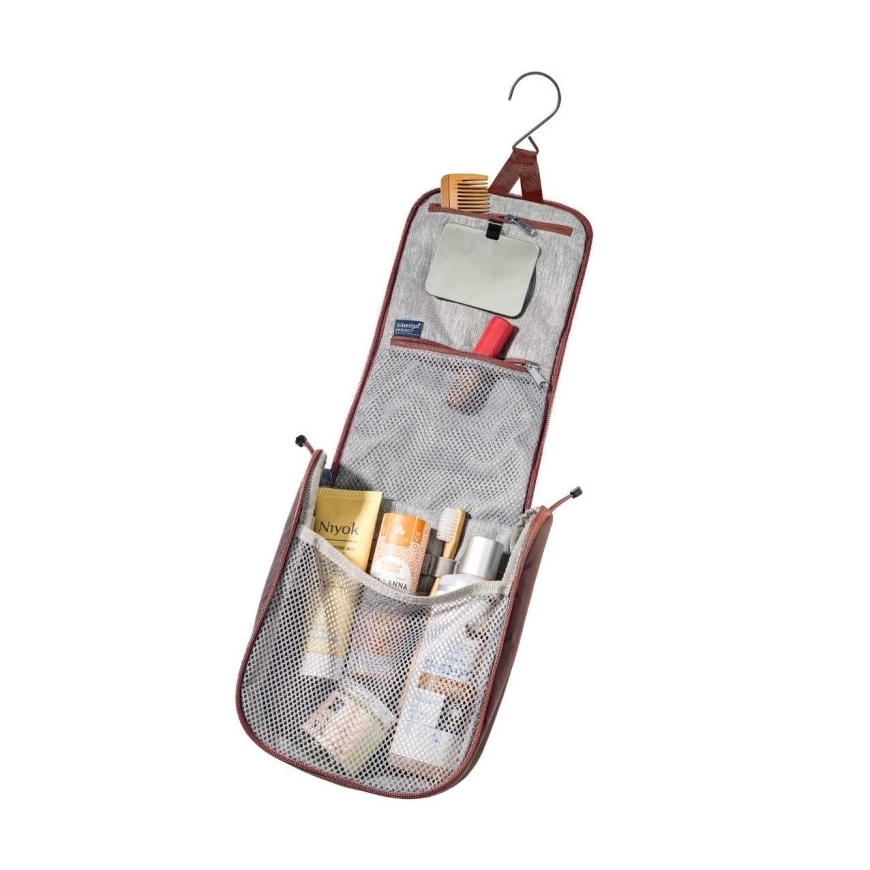 DEUTER Alproof Lite 20 SL Mugursoma Kannelle/Melnā + DEUTER Wash Center I Tualetes Soma Plūme/Kaspija – 2