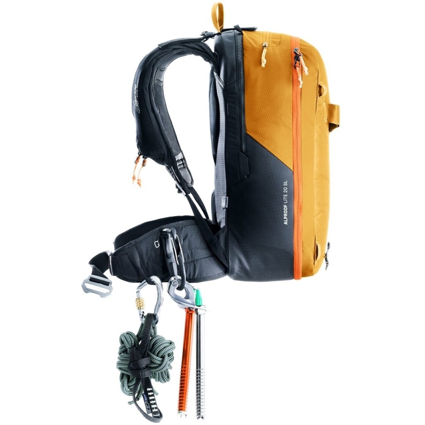 DEUTER Alproof Lite 20 SL Mugursoma Kannelle/Melnā + DEUTER Wash Center I Tualetes Soma Plūme/Kaspija – 4