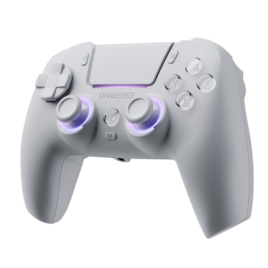 Oniverse Starion PS5 langaton Bluetooth peliohjain, Marble White – 2