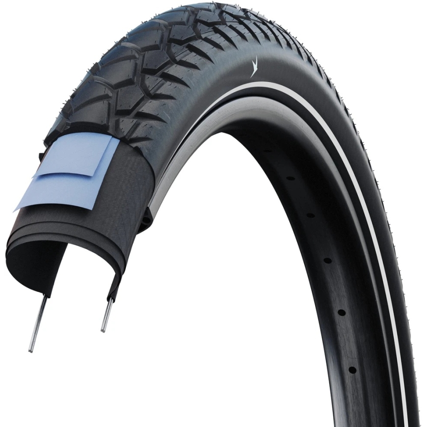Riteņa 29" Schwalbe Hybrid AL Grounder HS 611 Perf ar vadu 60-622 / 29x2.35 DD Reflex – 2