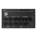 MSI MAG A1250GL PCIE5 barošanas avotu vienība 1250 W 24-pin ATX ATX Melns