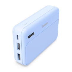 Hama Pocket 10 Liitiumpolümeer (LiPo) 10000 mAh Sinine