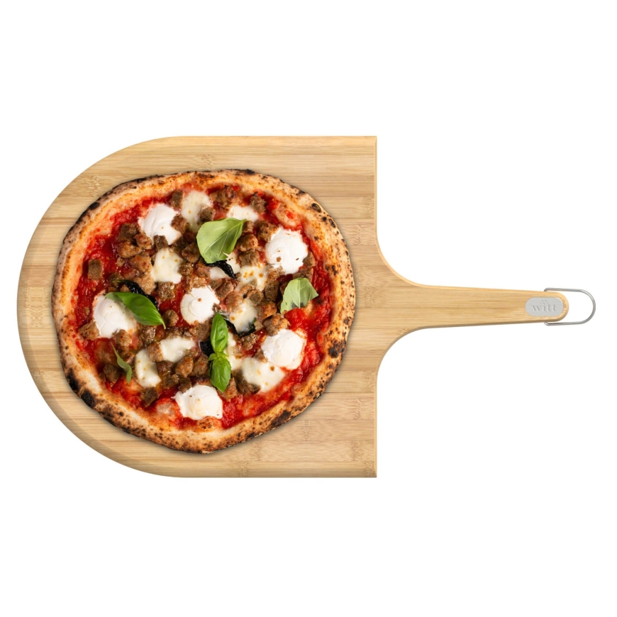 Witt Pizza Wood Pizza Peel koka picas lāpsta, 12" – 4