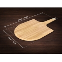 Witt Pizza Wood Pizza Peel koka picas lāpsta, 12" Witt Pizza Wood Pizza Peel koka picas lāpsta, 12"