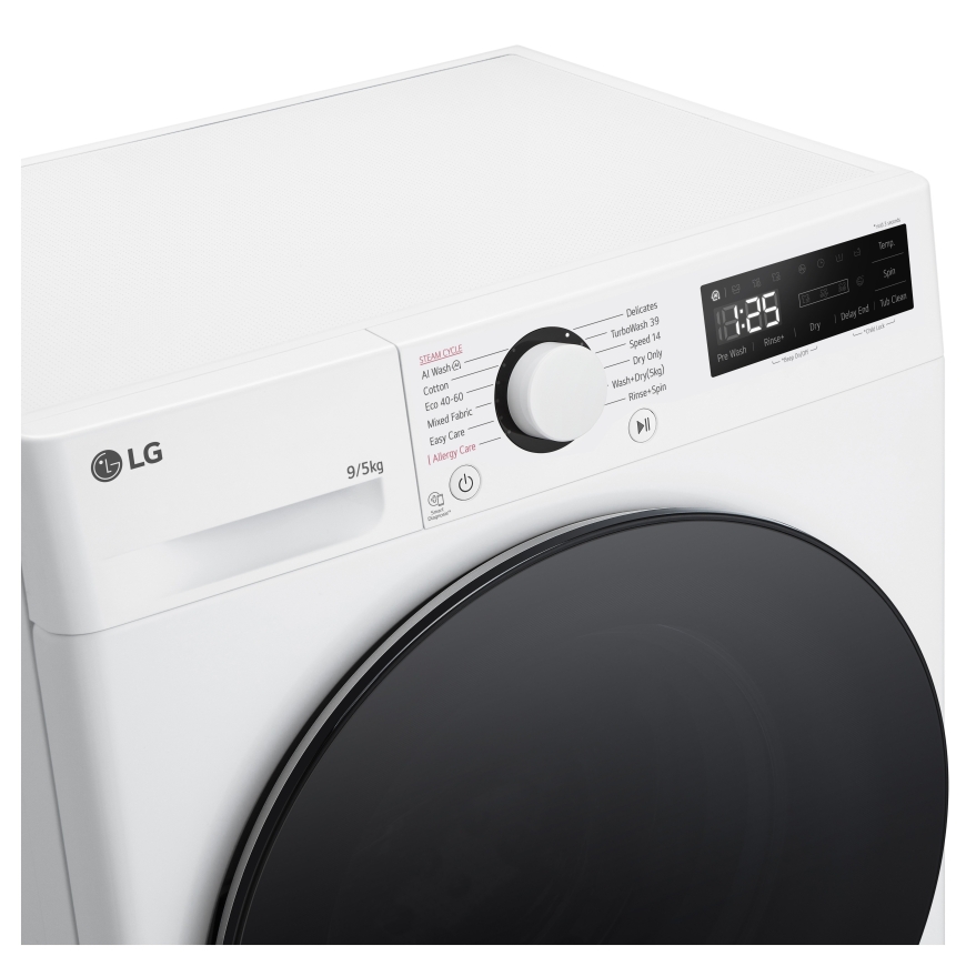 LG F2Y5FRPYWY Slim džiovinimo skalbimo mašina, balta – 3
