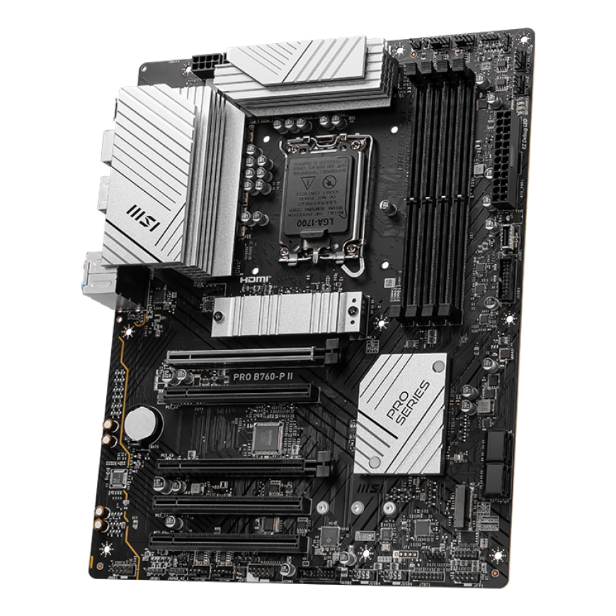 MSI PRO B760-P II pagrindinė plokštė Intel B760 LGA 1700 ATX – 3