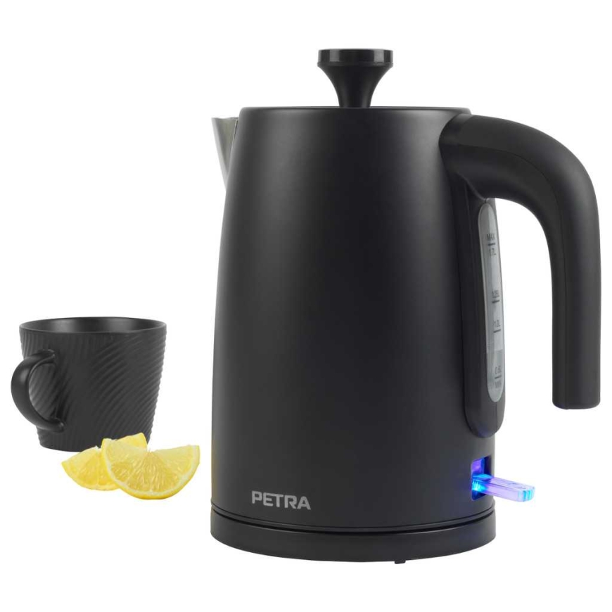 PETRA PT5632MBLKVDE 3KW vedenkeitin mattamusta