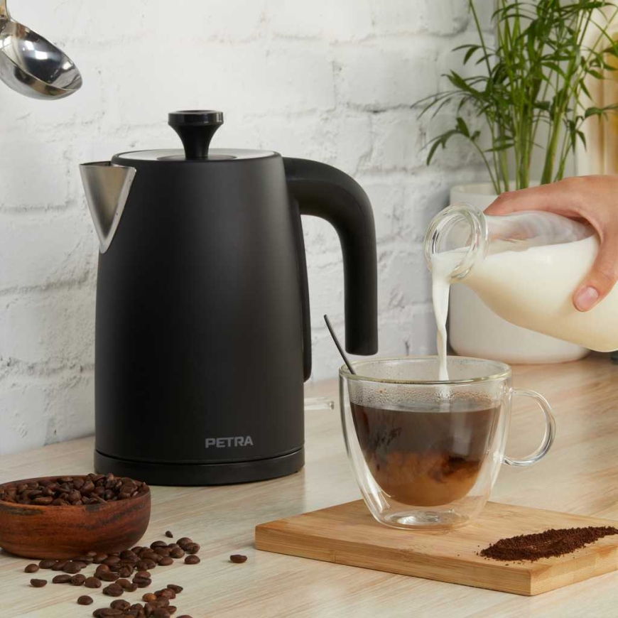 PETRA PT5632MBLKVDE 3KW Kettle matte black – 4