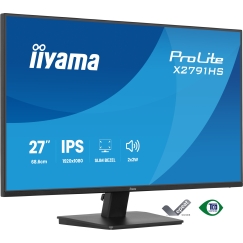 iiyama ProLite X2791HS-B1 tietokoneen litteä näyttö 68,6 cm (27") 1920 x 1080 pikseliä Full HD LED M