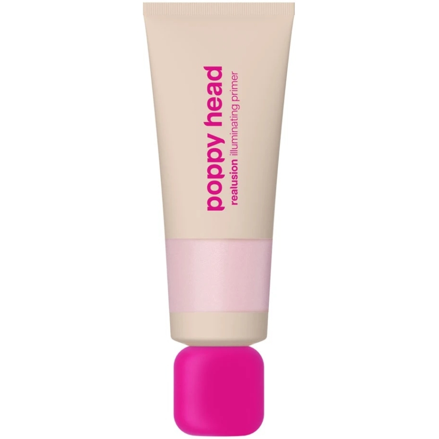 Poppy Head Realusion Apgaismojoša Grima Bāze 02 Rosy Shift 30ml
