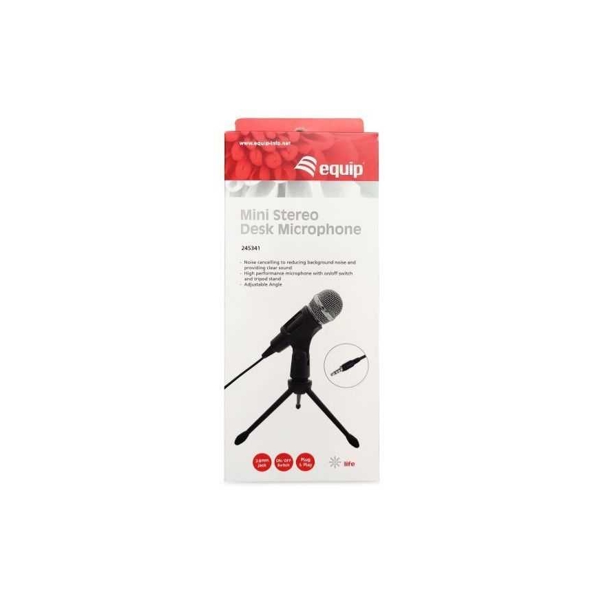 Equip Tischmikrofon+Einstellbarer Winkel mini 3.5mm Klinke – 4