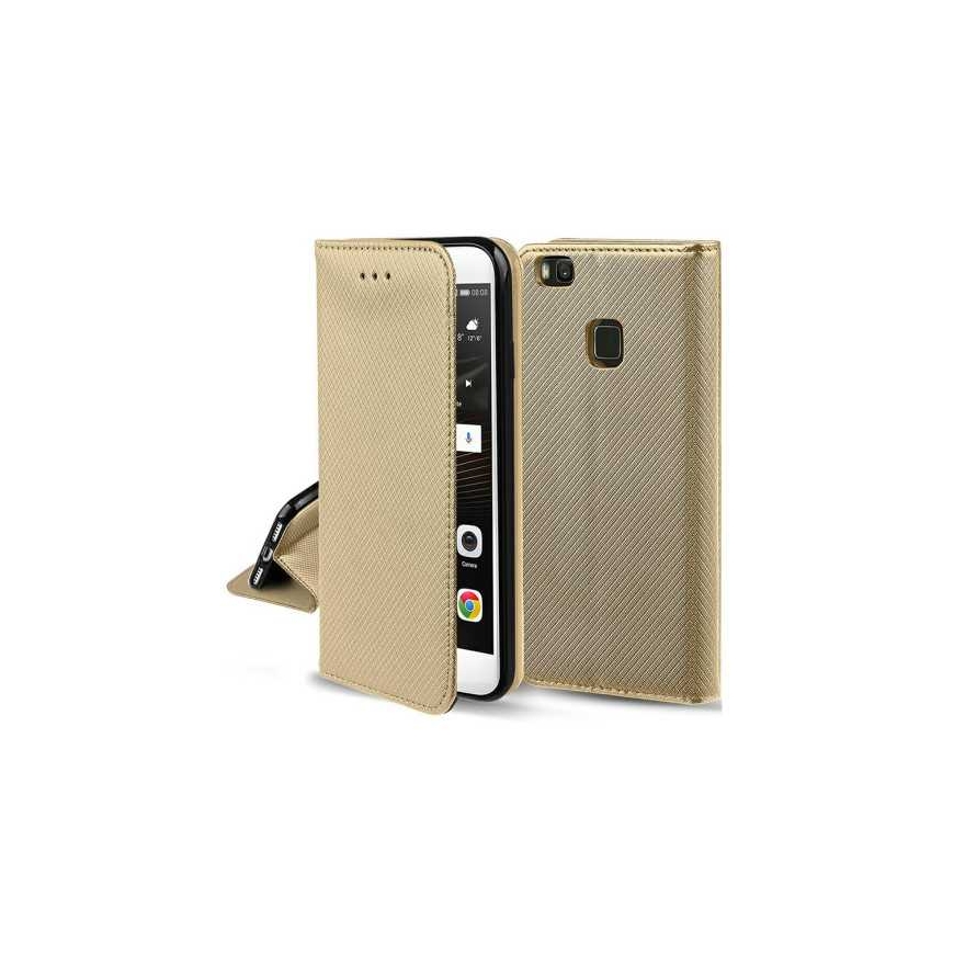 HQ Magnetic book case Samsung Galaxy A22 4G Gold