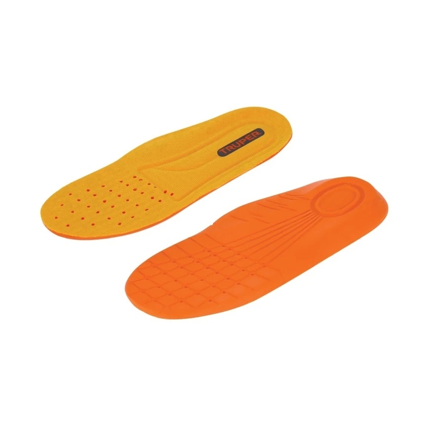 Truper pain-reducing shoe insoles, size 46.5
