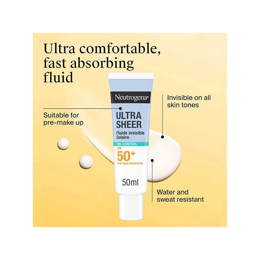Neutrogena Ультралегкая Жидкость SPF 50+ Контроль кожи 50 мл – 2