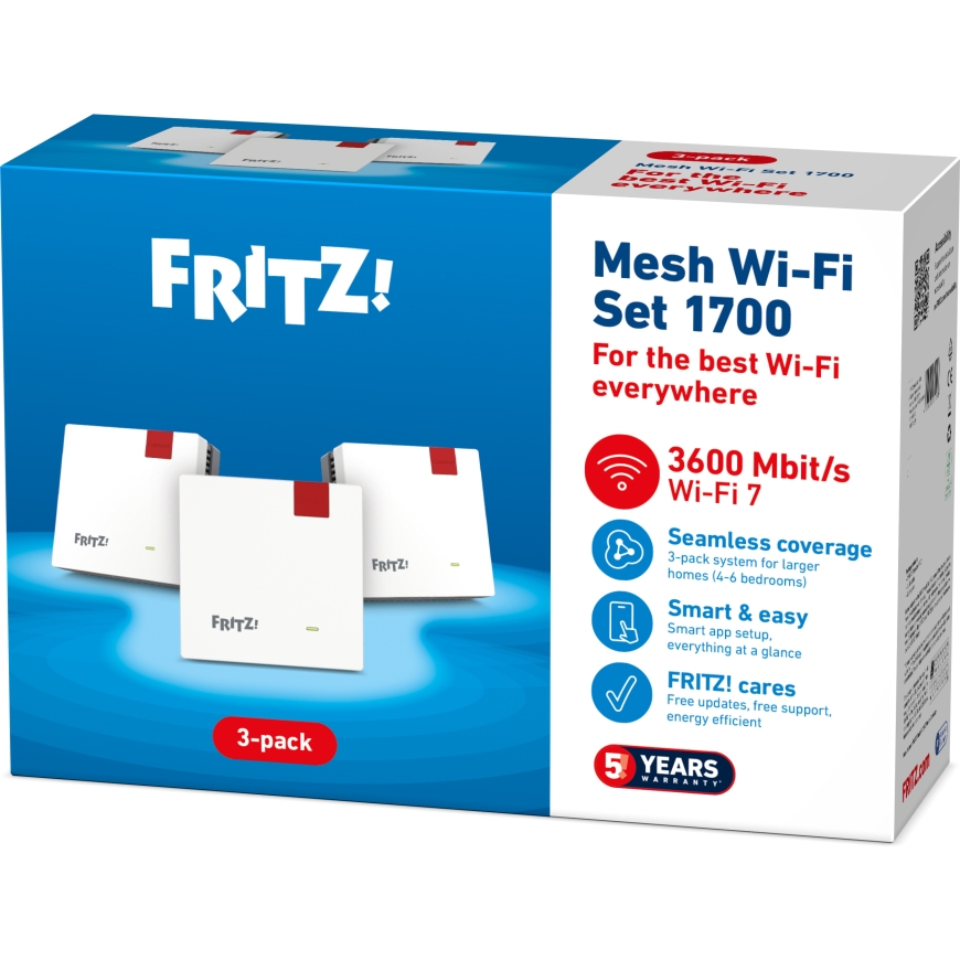 FRITZ!Mesh 1700 Mesh sistema, 3-pack – 4