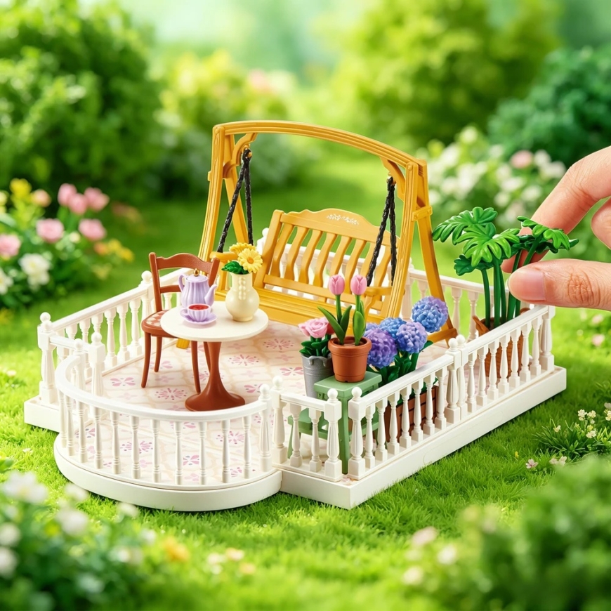 MINIBRANDS MINI BRANDS miniatyyri setti Garden-Roof, 77866 – 4
