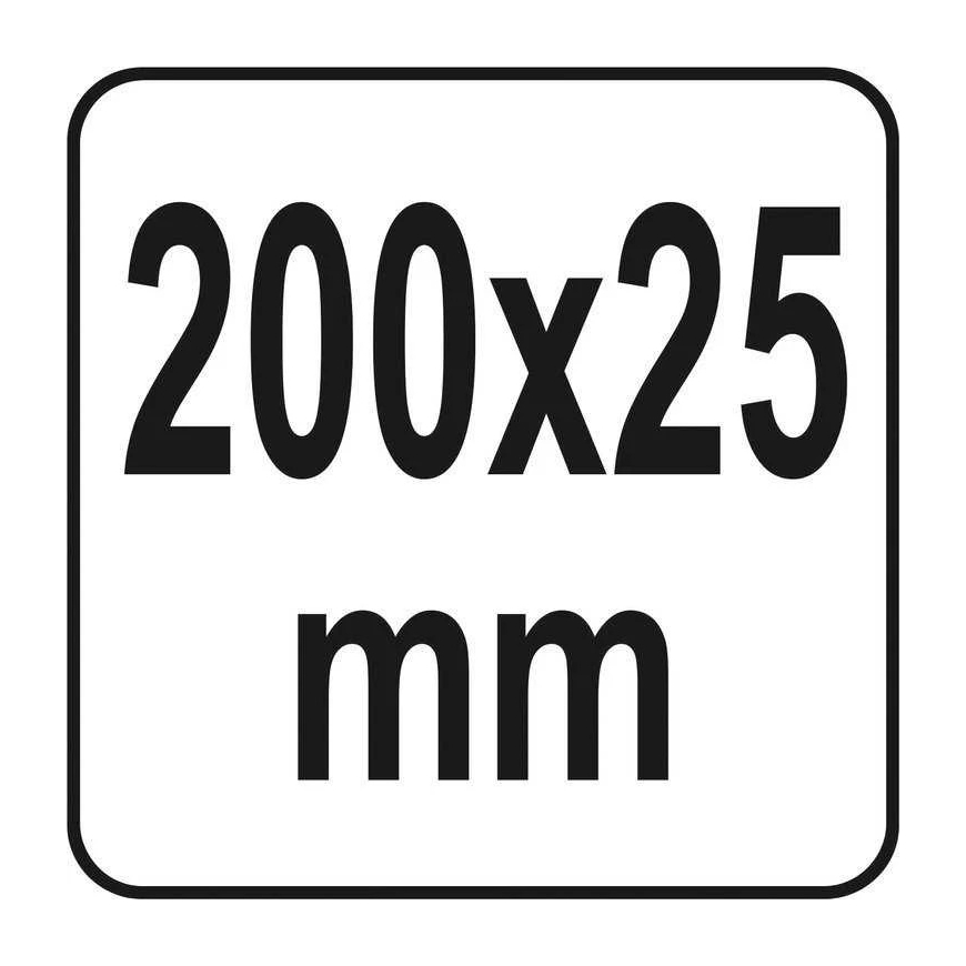 Yato Toya Sa Poland Spaatel kraapimiseks / silumiseks | 200 x 25 mm (YT-51971) – 2