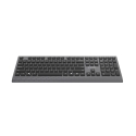 Gembird KB-MCH-06 Slim vadu multimediju tastatūra ar Type-C adapteri, ASV izkārtojums, melna Gembird KB-MCH-06 Slim vadu multimediju tastatūra ar Type-C adapteri, ASV izkārtojums, melna